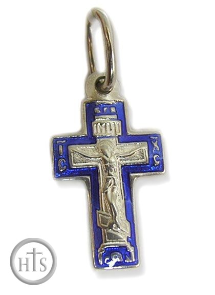 HolyTrinityStore Image - Pure Sterling Silver Cross Crucifix, 