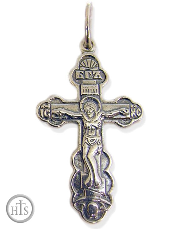 Picture - Sterling Silver Orthodox Cross