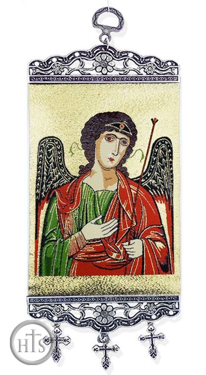 HolyTrinityStore Picture - Archangel Michael, Tapestry Icon Banner, ~10