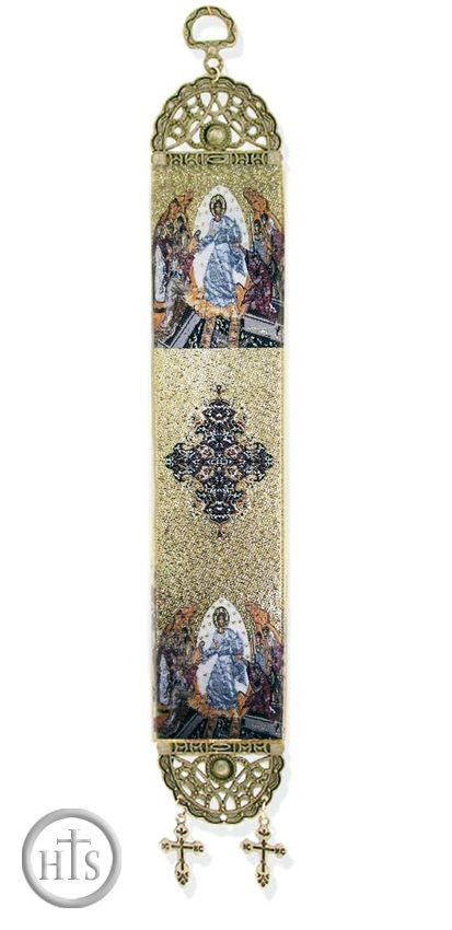 HolyTrinityStore Photo - Resurrection of Christ, Textile Art   Tapestry Icon Banner, 13