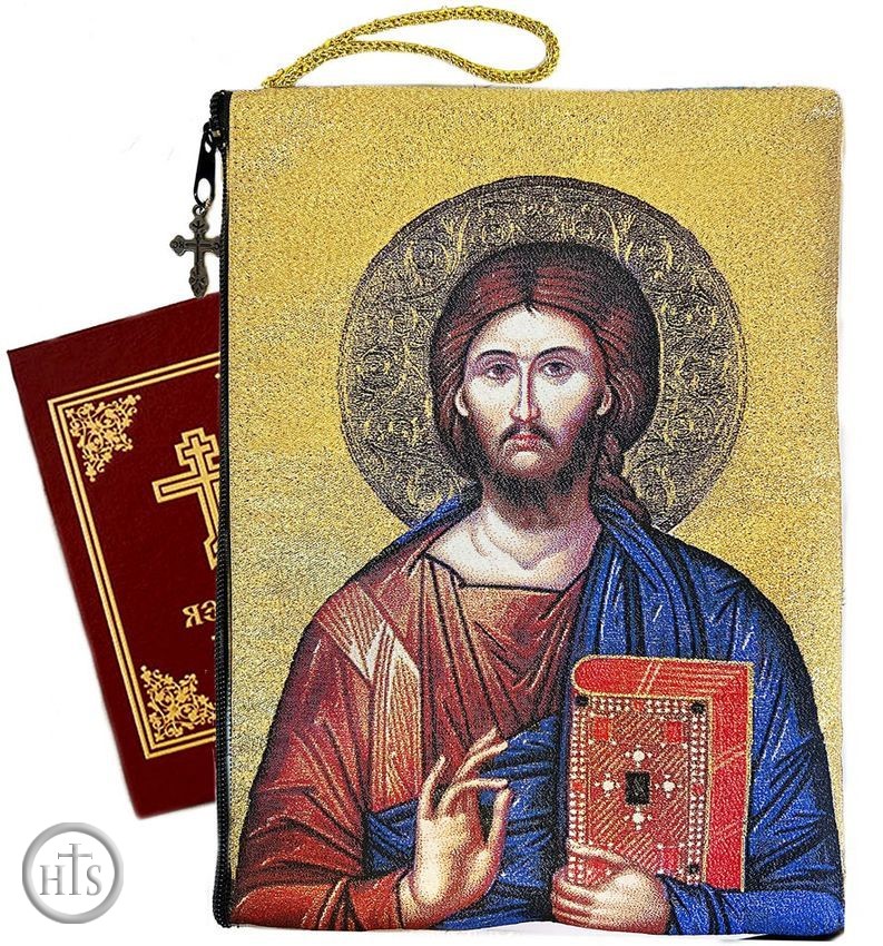 Product Picture - Christ The Teacher, Large Tapestry Case Purse 