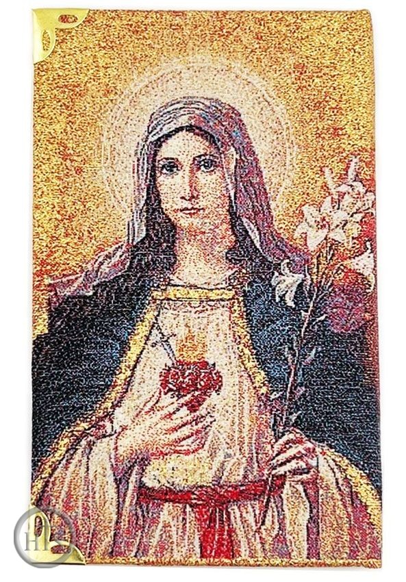 Product Pic - Sacred Immaculate Hear of Mary, Tapestry Icon Notepad