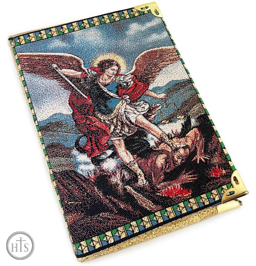 HolyTrinityStore Photo - Archangel Michael, Tapestry Icon Notepad
