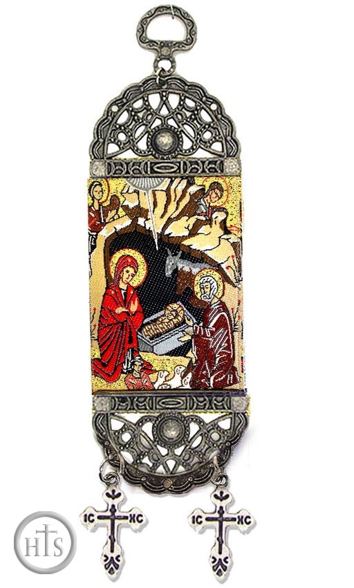 Product Image - Nativity of Christ, Tapestry Icon Banner, 7