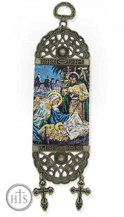 Product Photo - Nativity Of Christ, Tapestry Icon Banner, 7