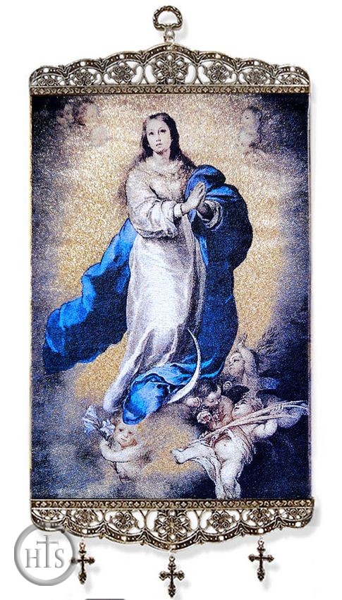 Pic - The Immaculate Conception, Tapestry Icon Banner, 17