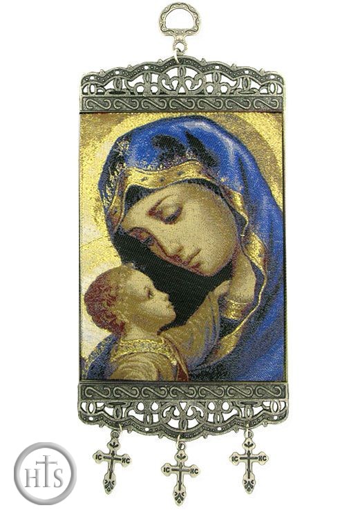 Picture - Virgin Mary, Tapestry Icon Banner, ~10