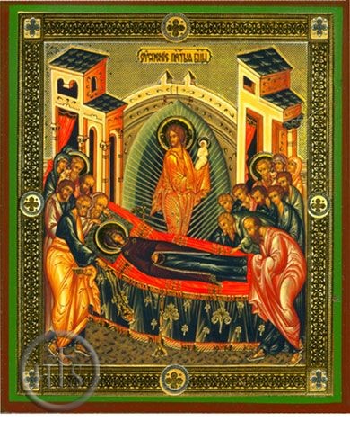 Pic - The Dormition of The Virgin Mary, Orthodox Icon