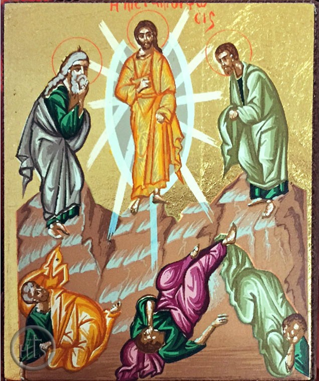 HolyTrinityStore Photo - The Transfiguration (Transformation) of Our Lord, Serigraph Mini Icon