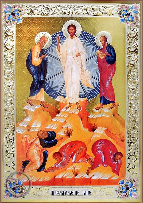 HolyTrinityStore Image - The  Transfiguration of Our Lord, Orthodox Christian  Icon 