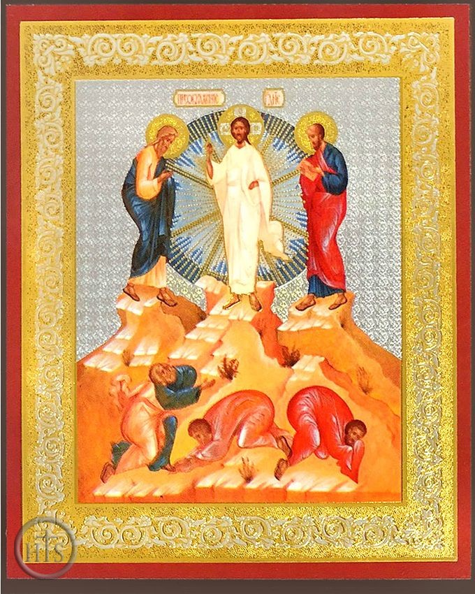 HolyTrinityStore Picture - The Transfiguration of Our Lord, Orthodox  Mini Icon
