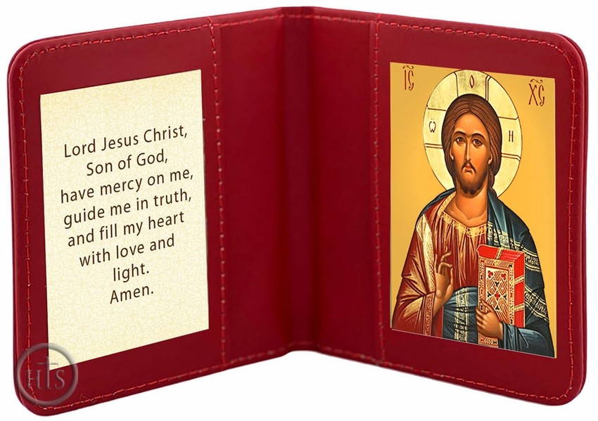 Product Picture - Travel Prayer Book with The Christ Icon and Prayer
