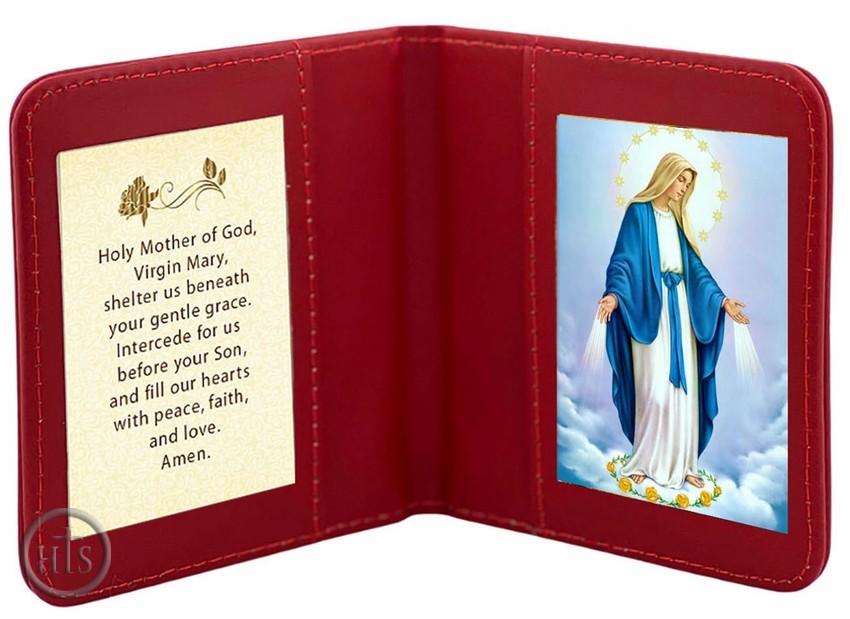 Product Picture - Travel Prayer Book with Virgin Mary of Grace Icon and Prayer