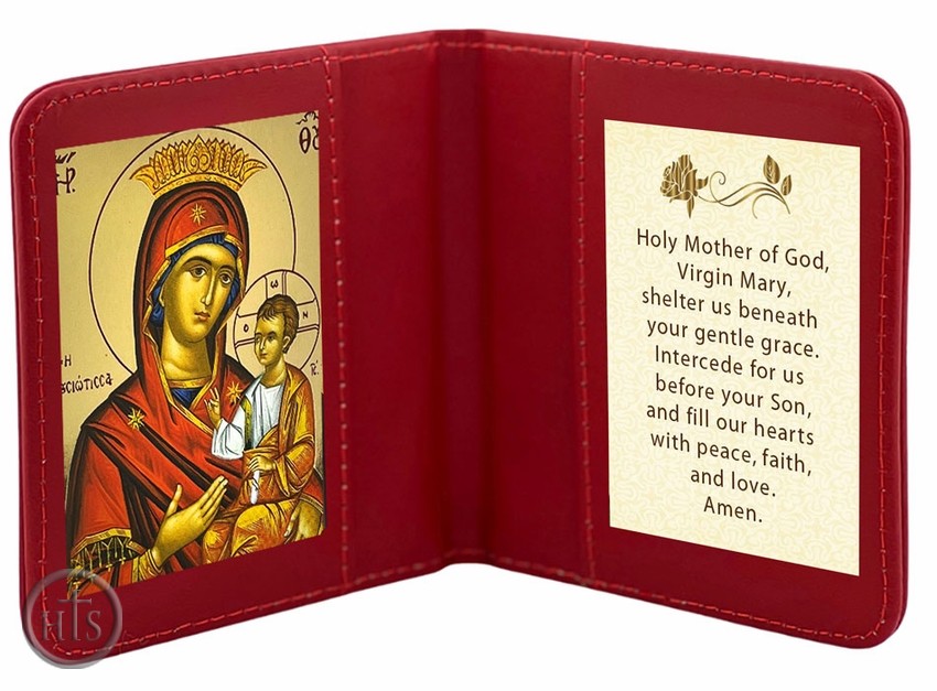 Product Image - Travel Prayer Book with Virgin Mary Icon and Prayer