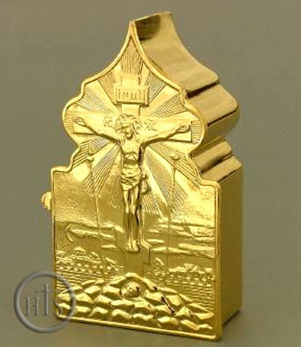 Product Picture - Travel Tabernacle, Gold Plated
