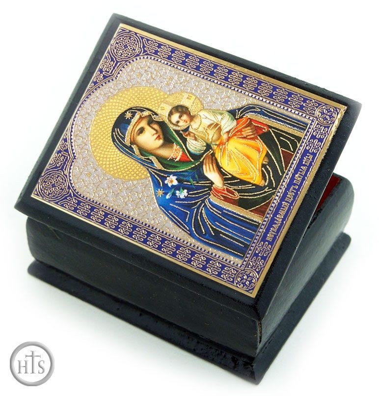 HolyTrinityStore Image - Virgin Mary the Eternal Bloom, Keepsake Box