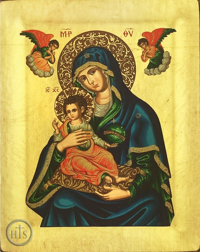 HolyTrinityStore Image - Virgin Mary Glykophilousa, Serigraph Orthodox Icon 