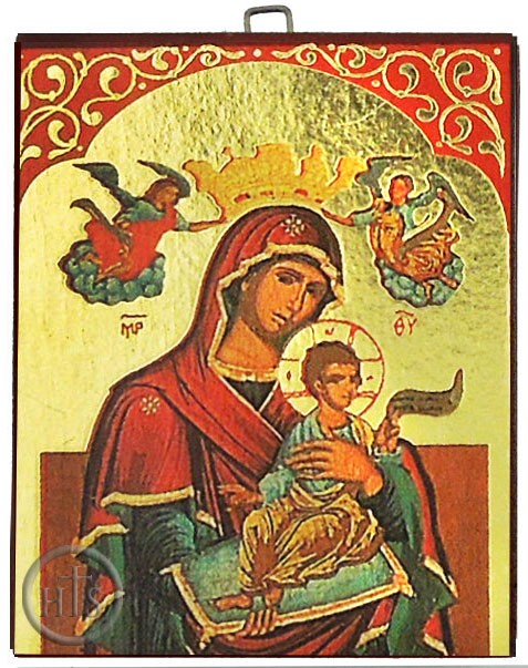 Picture - Virgin Mary and Child, Greek Orthodox Byzantine Mini Icon