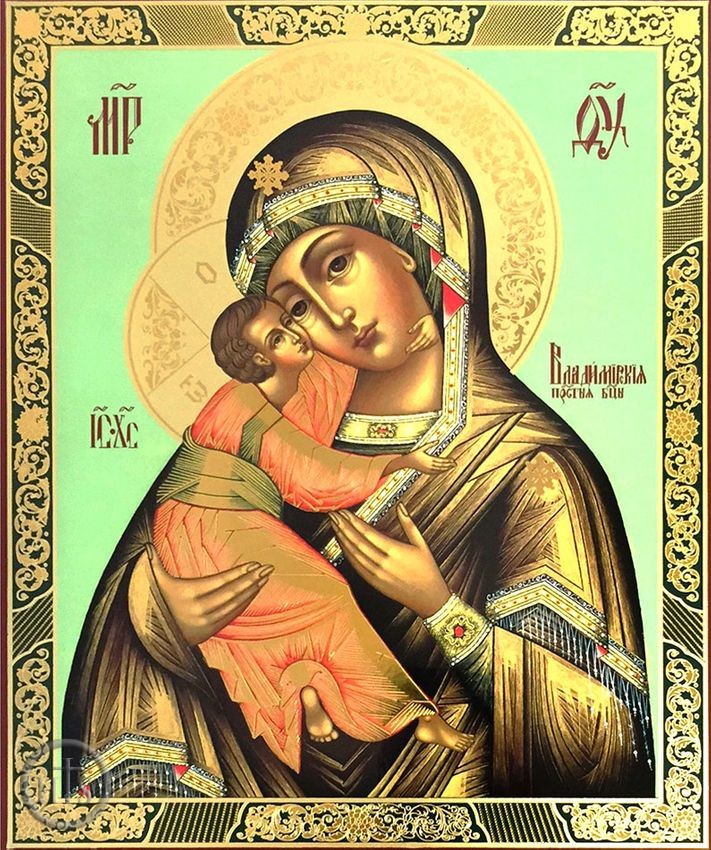 Pic - Virgin Mary of Vladimir, Orthodox Christian Icon