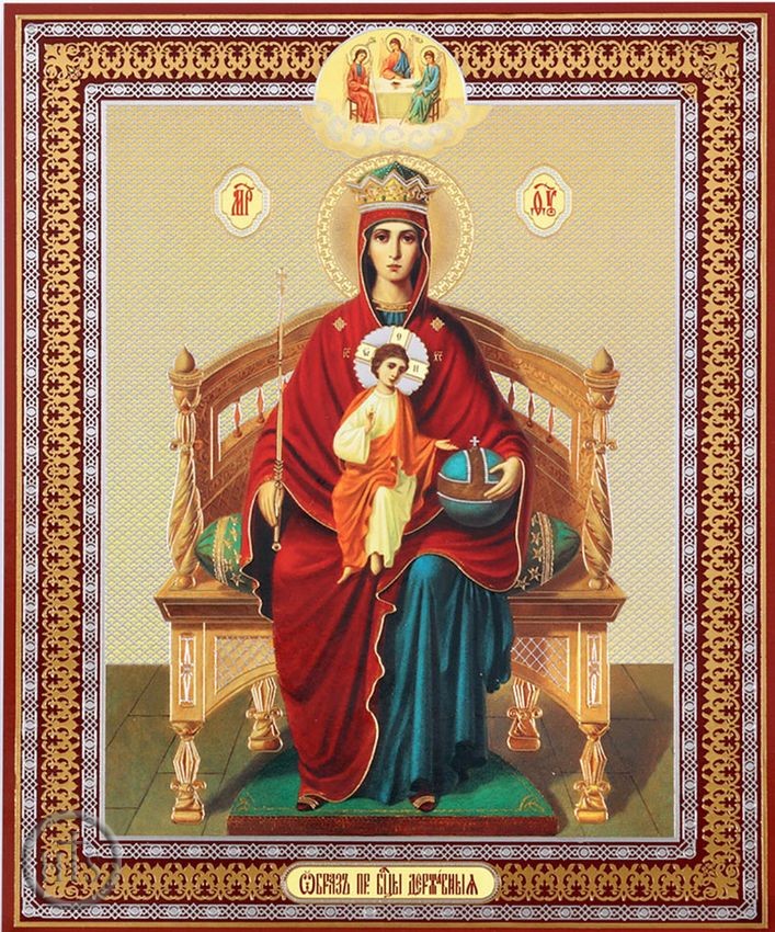 Product Pic - Virgin Mary Reigning (The Sovereign), Orthodox Icon