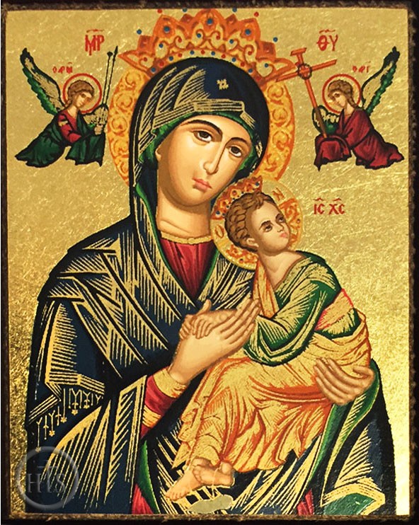 Image - Virgin of Passion (In Green), Mini Magnetic Serigraph Icon