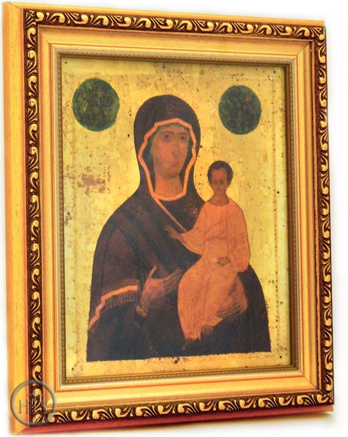 HolyTrinityStore Photo - Virgin Mary Smolenskaya, Orthodox Christian Framed Icon