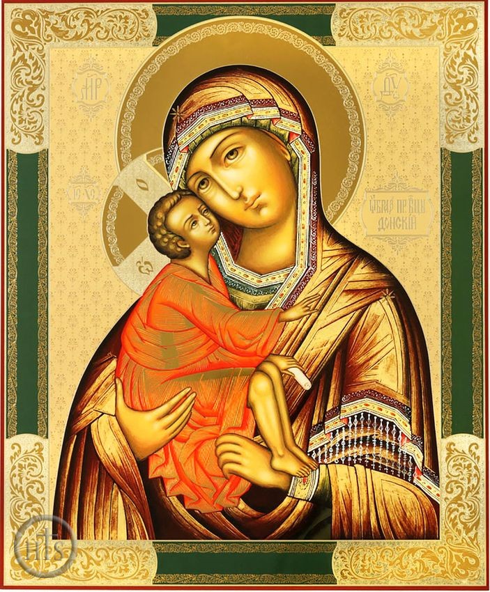 Product Pic - Virgin Mary Donskaya, Orthodox Christian Icon  