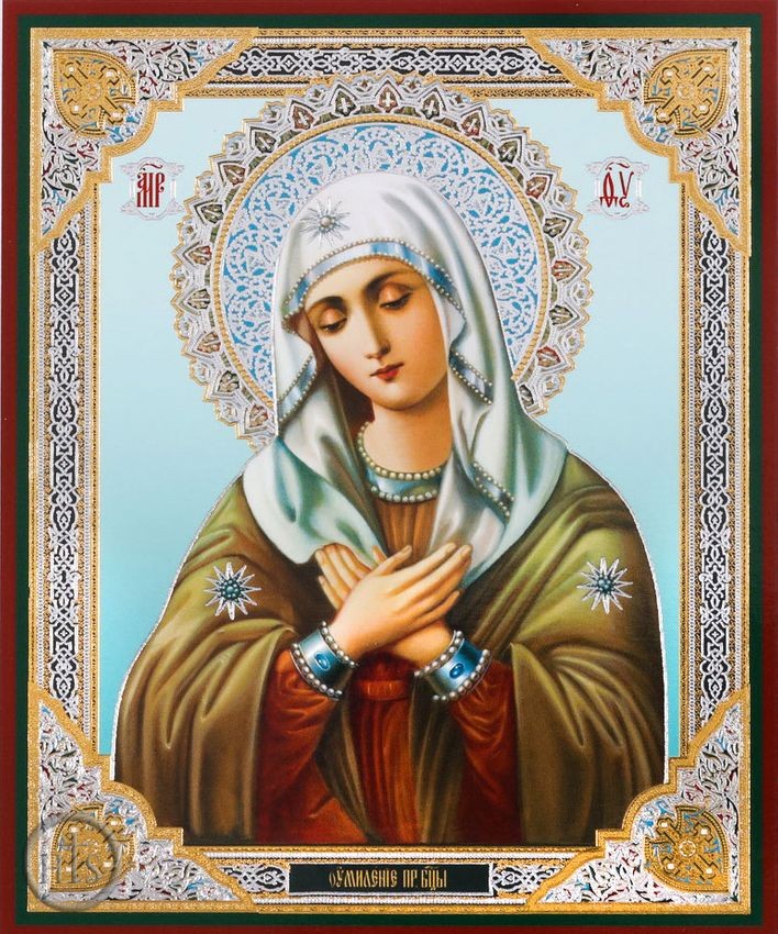 Product Pic - Virgin Mary Extreme Humility, Orthodox Christian Icon 