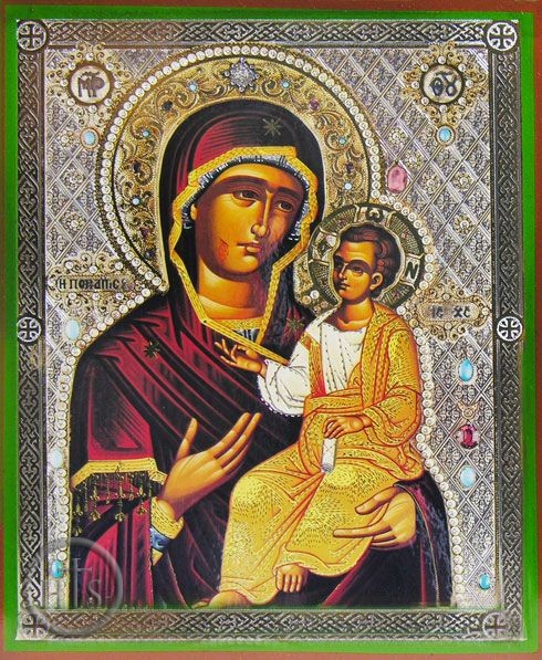 HolyTrinity Pic - Virgin Mary  Iverskaya, Orthodox Christian Icon