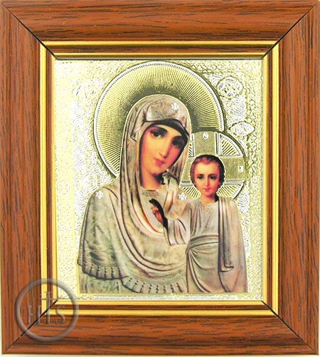Product Picture - Virgin of Kazan, Framed Orthodox  Icon, Small