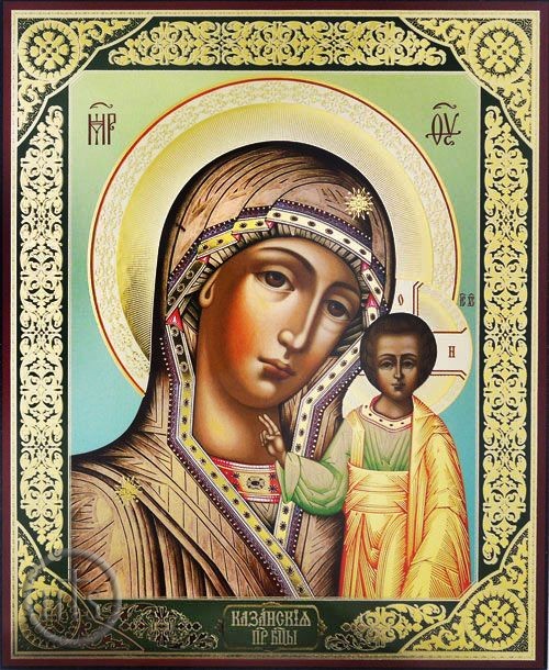 Pic - Virgin of Kazan, Orthodox Christian Icon
