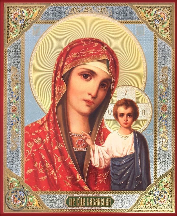 Product Photo - Virgin of Kazan, Orthodox Christian Icon, Medium