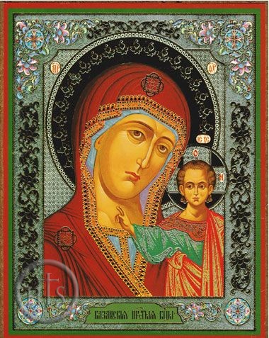 Photo - Virgin of Kazan, Orthodox Icon - IR-101