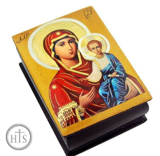 Product Image - Virgin of Smolensk, Decoupage Icon Box