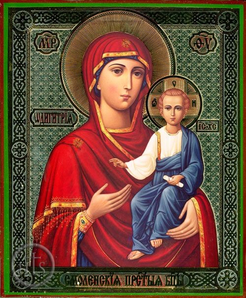 Product Picture - Virgin Mary  Smolenskaya, Orthodox Christian Icon