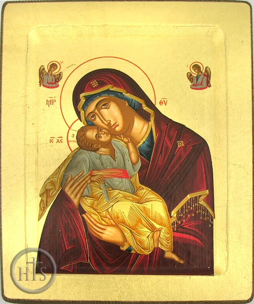 Photo - Virgin of Tenderness (Glykophilousa) , Orthodox Serigraph Icon