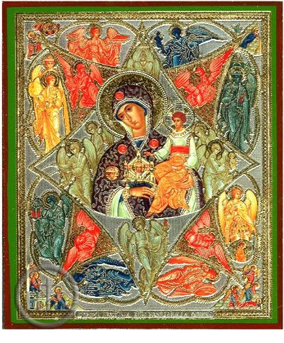 Pic - Virgin Mary of The Unburnt Bush, Orthodox Icon  