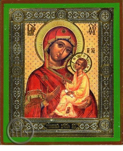 Product Image - Virgin Mary of Tikhvin (Tikhvinskaya), Orthodox Christian Icon 