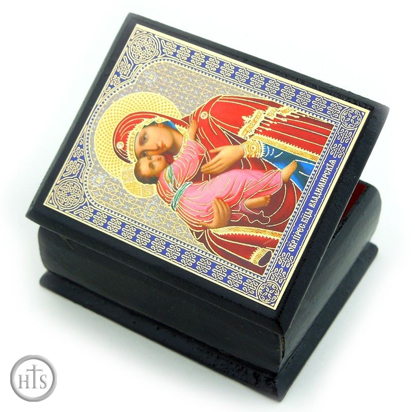 Photo - Virgin of Vladimir, Keepsake Wooden Box