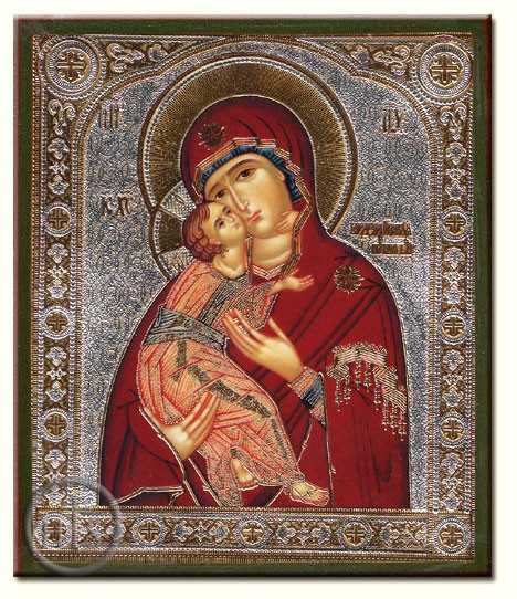 Product Photo - Virgin of Vladimir, Orthodox Icon - SF-382