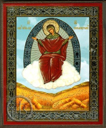 HolyTrinityStore Image - Virgin Provider of the Bread of Life, Orthodox Icon