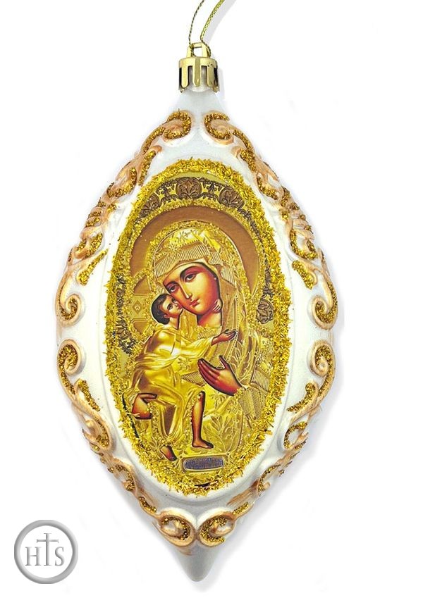 Product Picture - Virgin Mary Feodorovskaya, Not Breakable Christmas Decoration