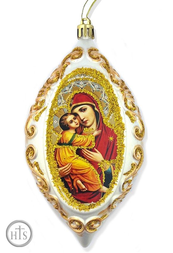 Picture - Virgin Mary of Vladimir, Not Breakable Christmas Decoration