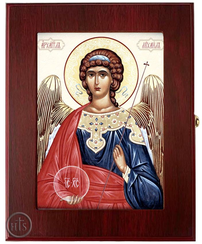 Product Image - Archangel Michael, Wall Hanging Sacred Framed Icon Box