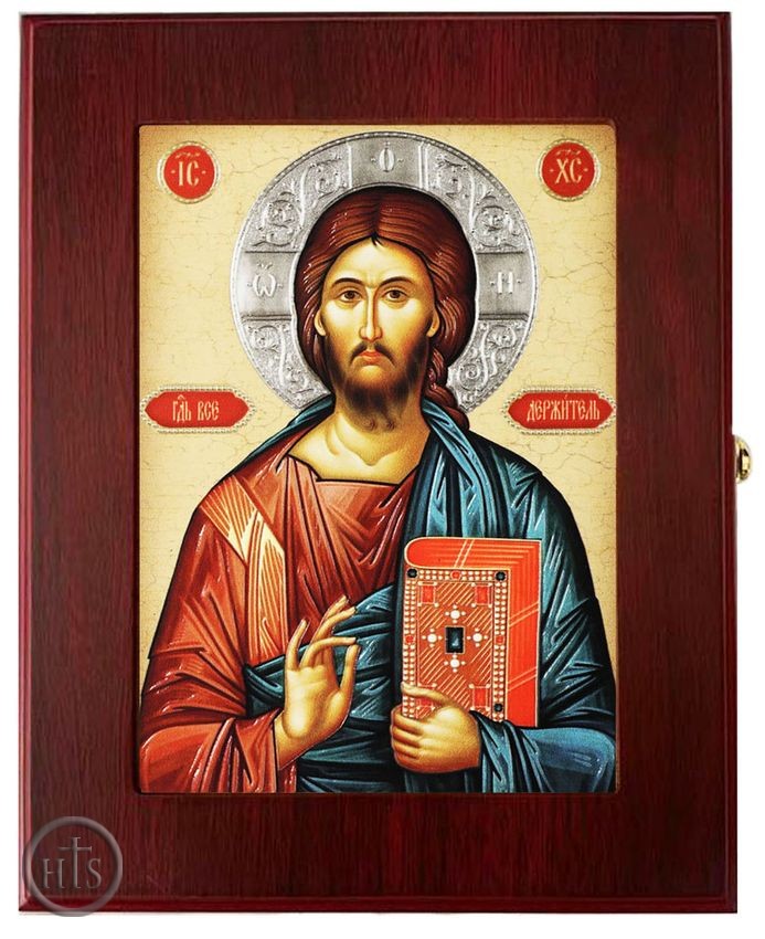 Product Picture - Christ The Teacher, Wall Hanging Sacred Framed Icon Box