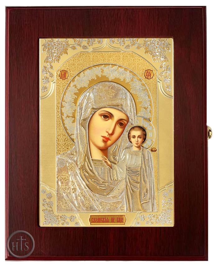 Product Image - Virgin of Kazan, Wall Hanging Sacred Framed Icon Box
