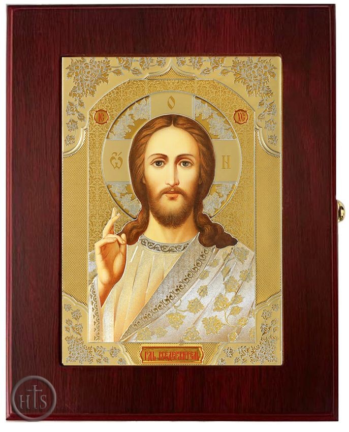 Product Photo - Christ The Teacher, Wall Hanging Sacred Framed Icon Box