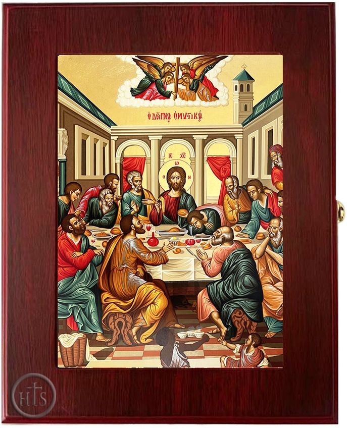 Photo - The Last (Mystical) Supper, Wall Hanging Sacred Framed Icon Box