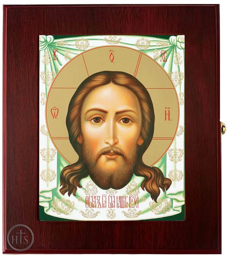 Product Image - Christ Made Without Hands, Wall Hanging Sacred Framed Icon Box