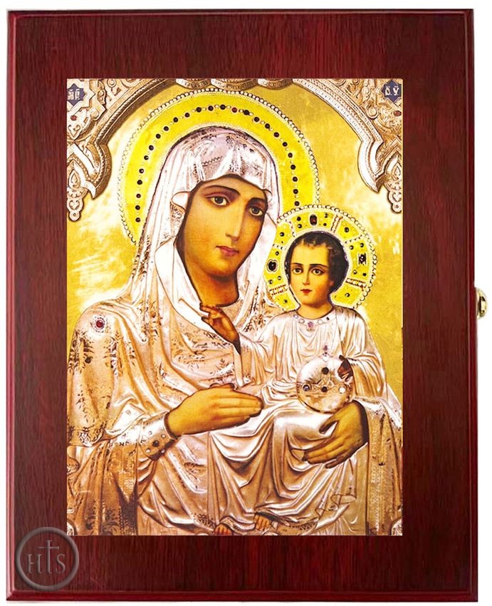 Product Image - Virgin of Jerusalem, Wall Hanging Sacred Framed Icon Box